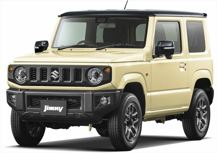 軽自動車モデルのジムニー