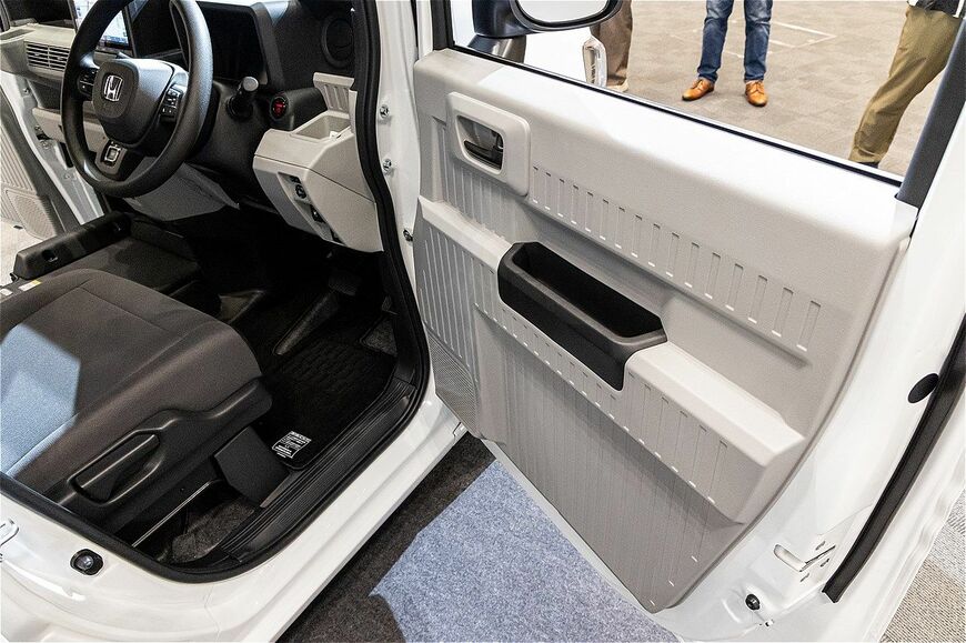 ホンダ新型軽商用EV「N-VAN e:」のディテール（写真：三木宏章）