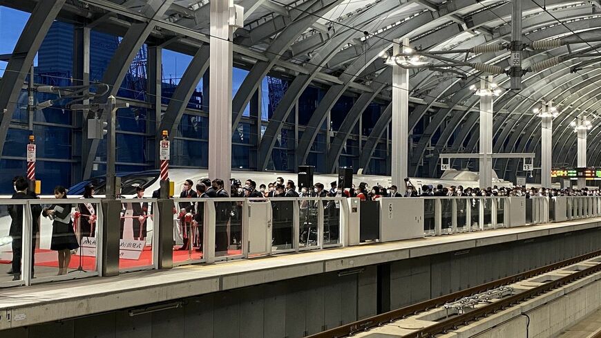 西九州新幹線出発式