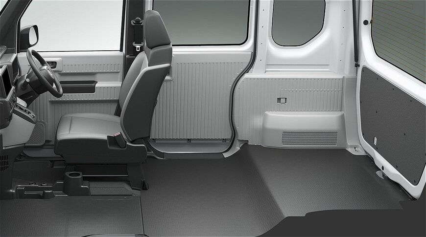 ホンダ「N-VAN e:」のディテール（写真：三木宏章）