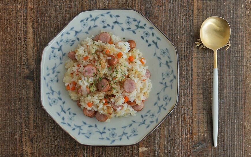 バターの香りが食欲をそそります