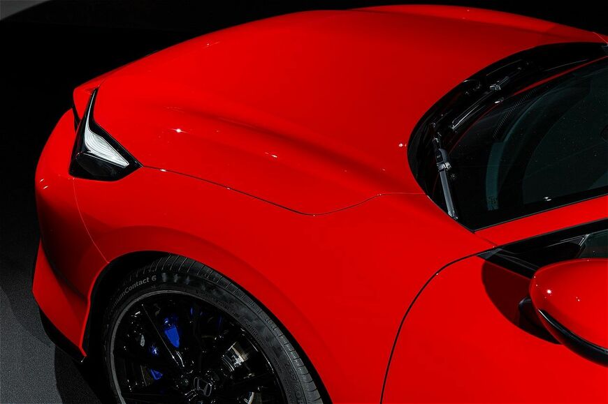 ホンダの新型「プレリュード」（写真：三木 宏章）