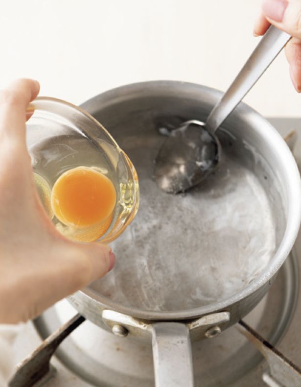 ポーチドエッグの作り方