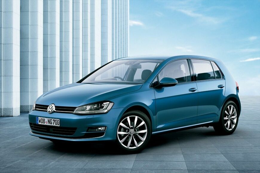 2014年に販売されていた7代目ゴルフ（写真：Volkswagen）