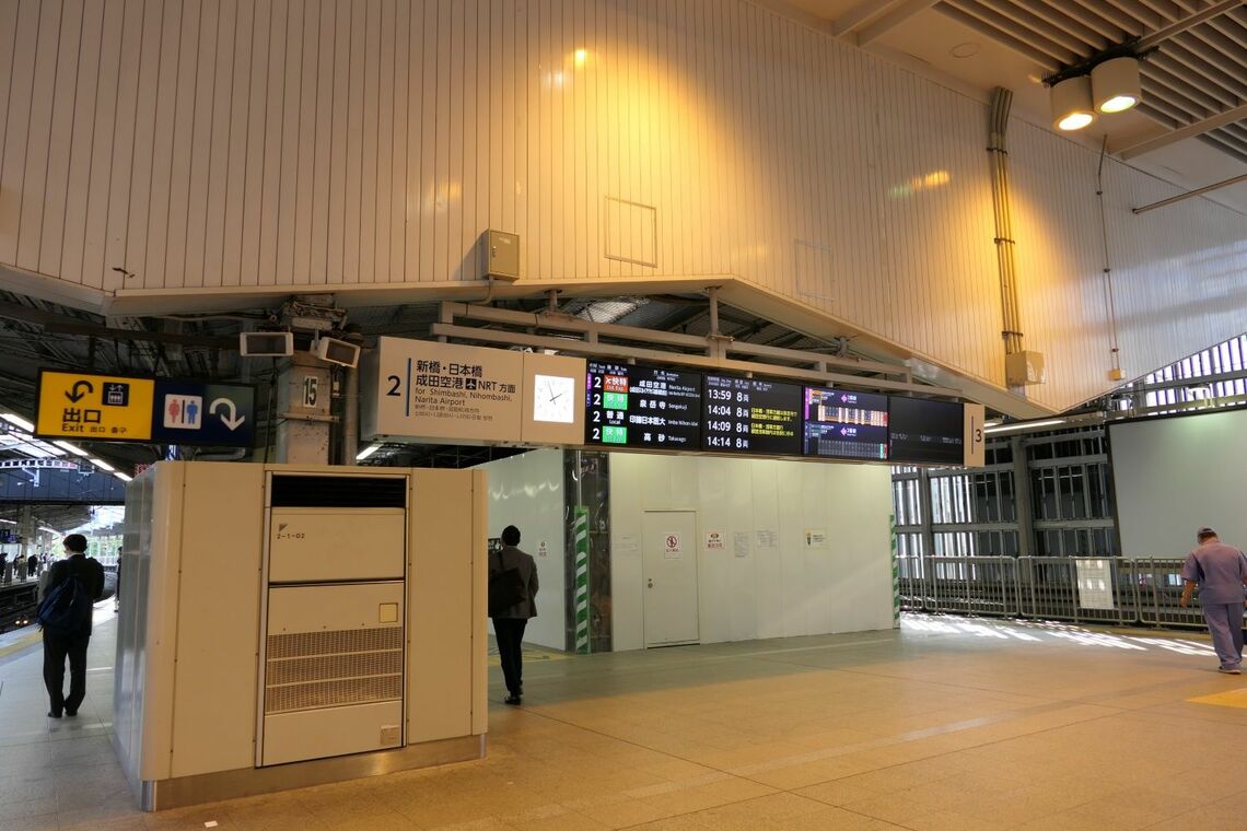 京急品川駅の天井