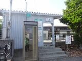 闘竜灘の最寄り駅である滝駅は無人駅だ（筆者撮影）
