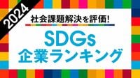 24年版｢SDGs企業ランキング｣部門別トップ20 人材活用､環境､社会性､企業統治4部門の上位企業