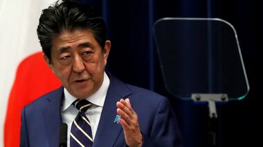 Japan PM Abe Receiving Follow-up Examination, Government Spokesman Says