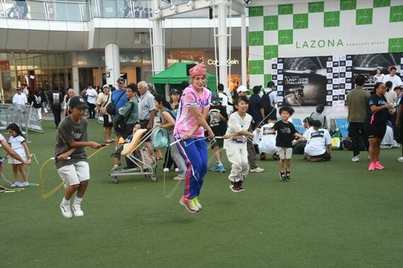 ジャンプロープチャレンジ 川崎市 JR東海 共催