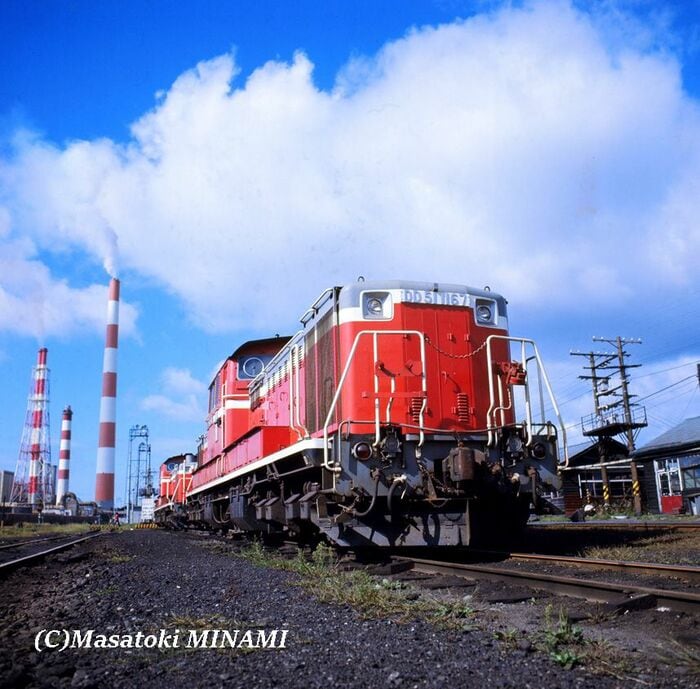 苫小牧機関区のDD51形