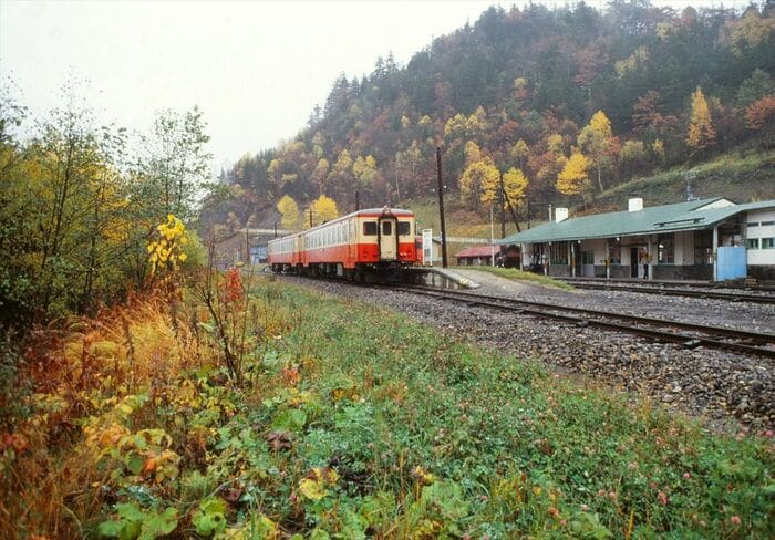 士幌線の糠平駅