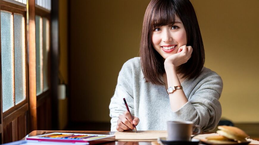 ダ・ヴィンチの「〈岩窟の聖母〉の天使のための習作」を例に、「人の顔」が上手に描ける驚きの技を紹介します（写真：NORi／PIXTA）