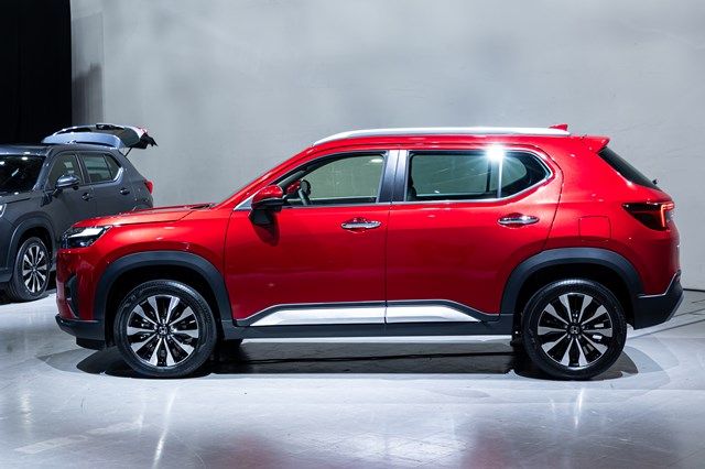 ホンダの新型SUV「WR-V」（写真：三木宏章）