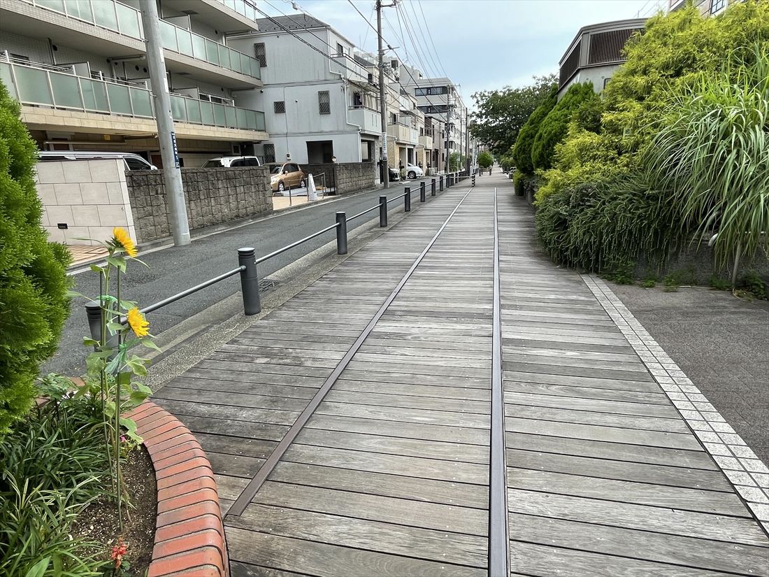 東横フラワー緑道 東白楽―横浜