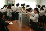 高校で行った模擬投票の様子（写真：黒崎氏提供）