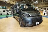 ジャパンキャンピングカーショー2026でトイファクトリーが発表した新型「ダヴィンチ6.0」（写真：筆者撮影）