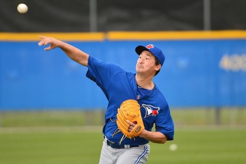 　１２月１６日、ＭＬＢオリオールズは、メジャー通算５１勝の右腕、大家友和投手とマイナー契約を結んだことが明らかに。米フロリダ州デュネディンで２０１４年２月撮影（２０１６年　ロイター/Tommy Gilligan-USA TODAY Sports）