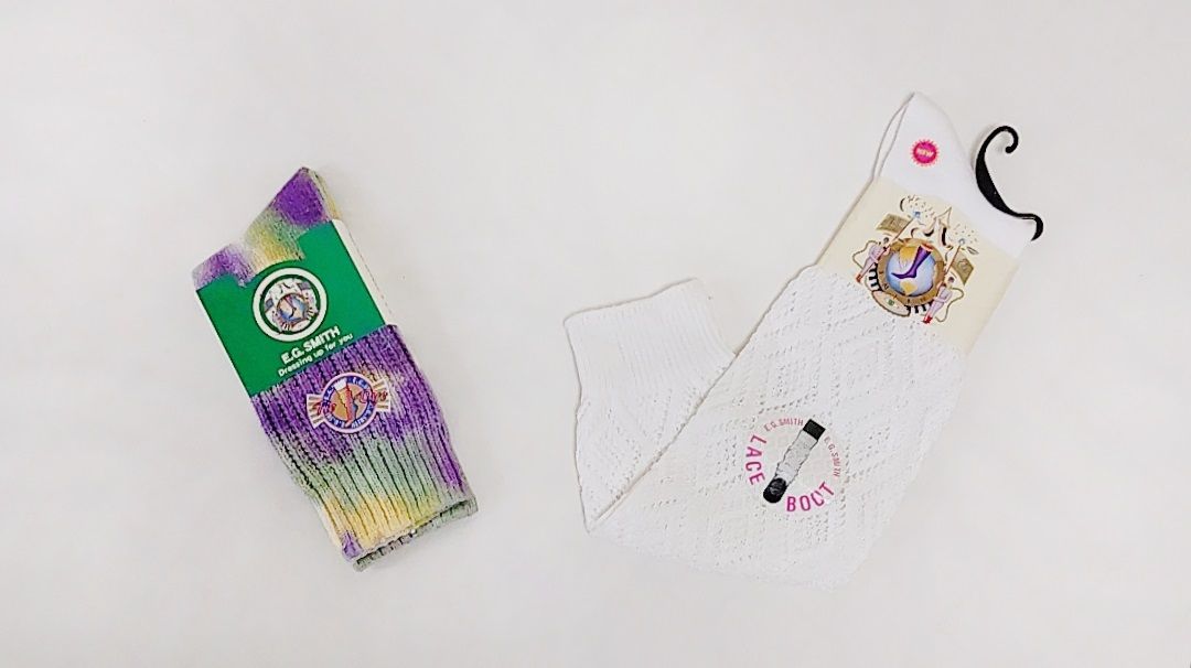 現在販売されているE.G.スミスのルーズソックス（写真：筆者撮影）