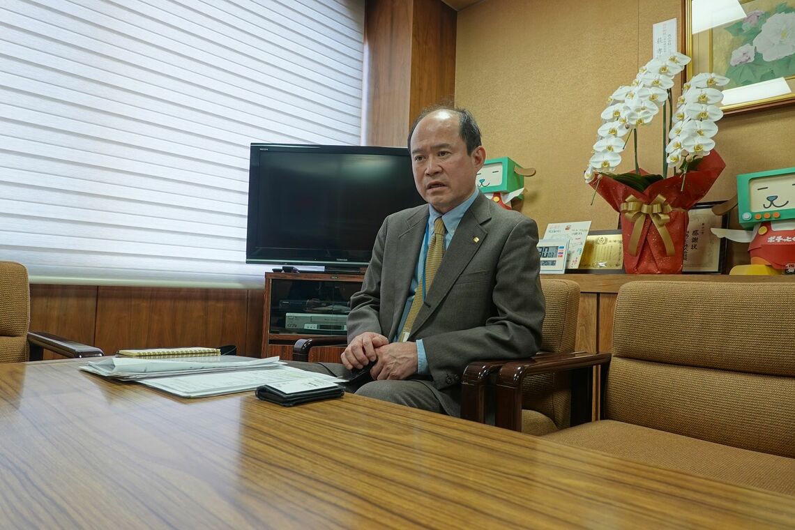 群馬テレビの中川伸一郎社長