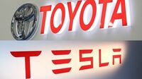 トヨタの株価上昇､テスラの頭打ちを読み解く 電動化の競争を占う“重要指標"
