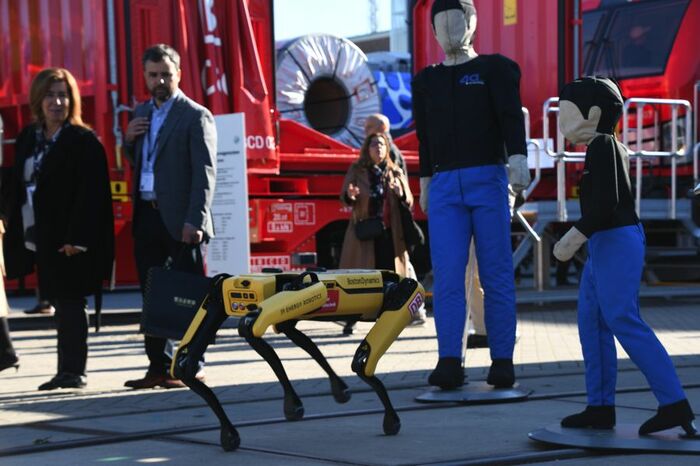 ドイツ鉄道が開発中の4足歩行ロボット
