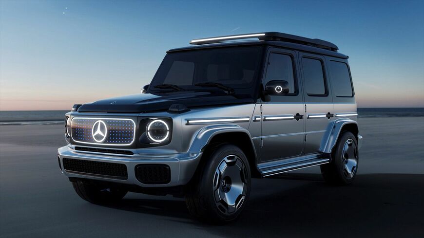 「Gクラス」のEV版として予告された｢コンセプトEQG｣（写真：Daimler）