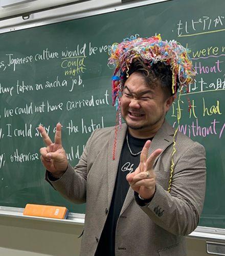 高田氏の受け持ちの最後の授業の様子（写真：高田さん提供)