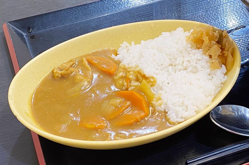 ミニカレー。ミニというには大きめサイズ（写真：筆者撮影）