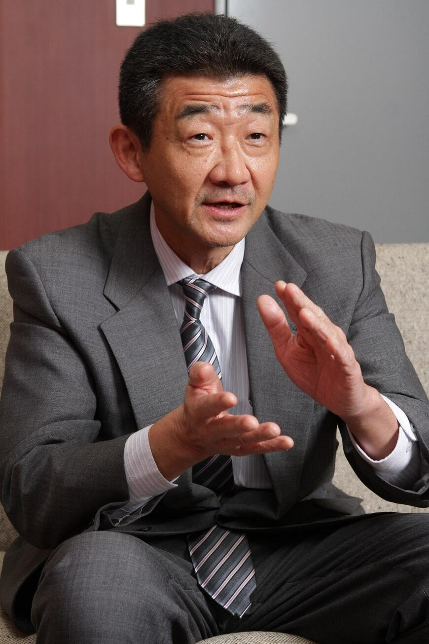 足立学園・進路指導部長の馬止久之教諭