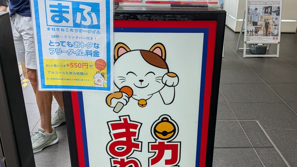 ｢飲食物の持ち込みOK｣｢コア層はZ世代｣なのにナゼ…？　"カラオケまねきねこ"が｢高利益率｣を叩き出すカラクリ　 | 