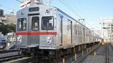 11月24日に引退する東急電鉄の7700系電車（記者撮影）