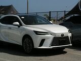 レクサスはEVとハイブリッド車の両方を展示していた（筆者撮影）