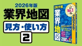 「業界地図」見方・使い方② 初歩からわかる読み方
