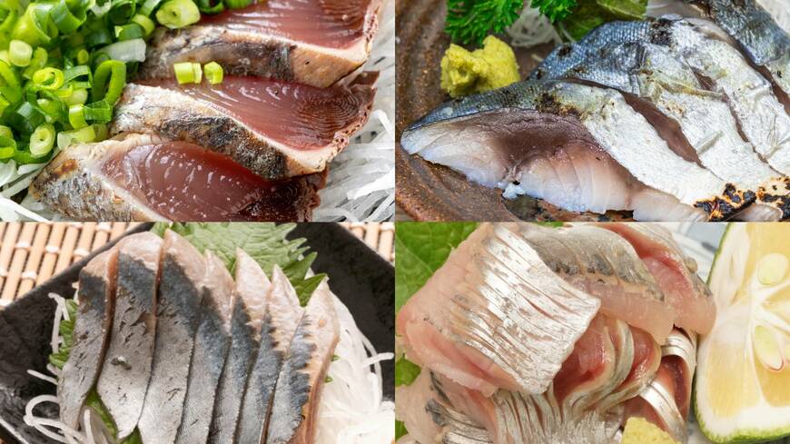 さば さんま にしん かつおの刺身