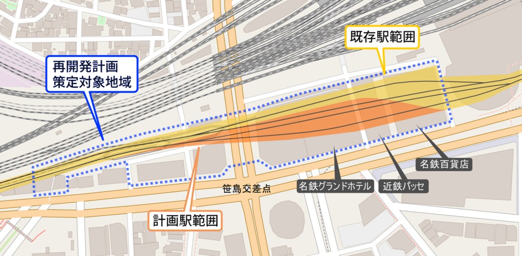 名鉄の 迷駅 名古屋駅は4線化でもう迷わない 駅 再開発 東洋経済オンライン 経済ニュースの新基準