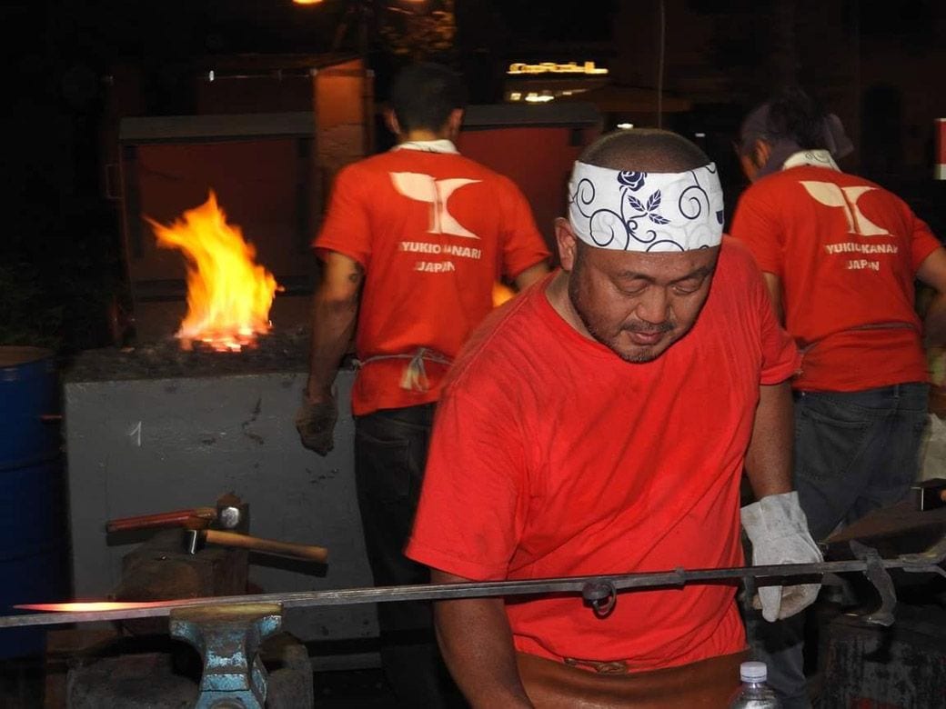 2019年世界鍛造選手権の様子