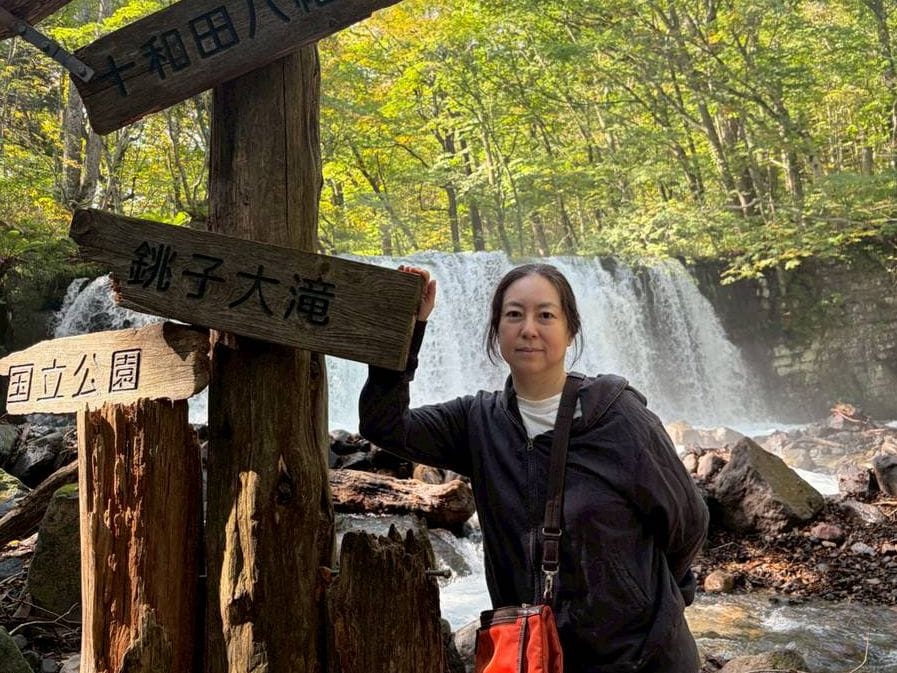 十和田湖へ（写真：筆者提供）