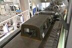 上部から眺めた観測ドームの様子