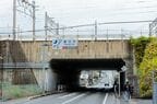 博多南駅付近には春日市と那珂川市の境界がある。