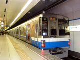 1993年に福岡空港に乗り入れた福岡市地下鉄（撮影：南正時）