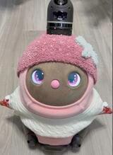 お出かけ準備バッチリのあんこちゃん