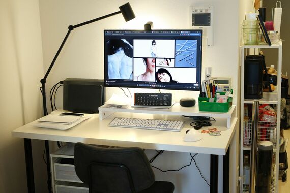 自宅のワークスペース