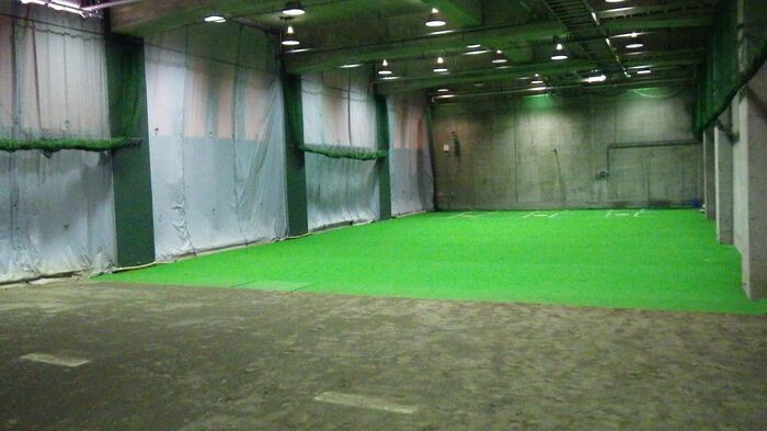 ブルペン内の様子