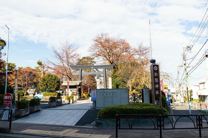 松陰神社は吉田松陰を祀る。井伊家の菩提寺と