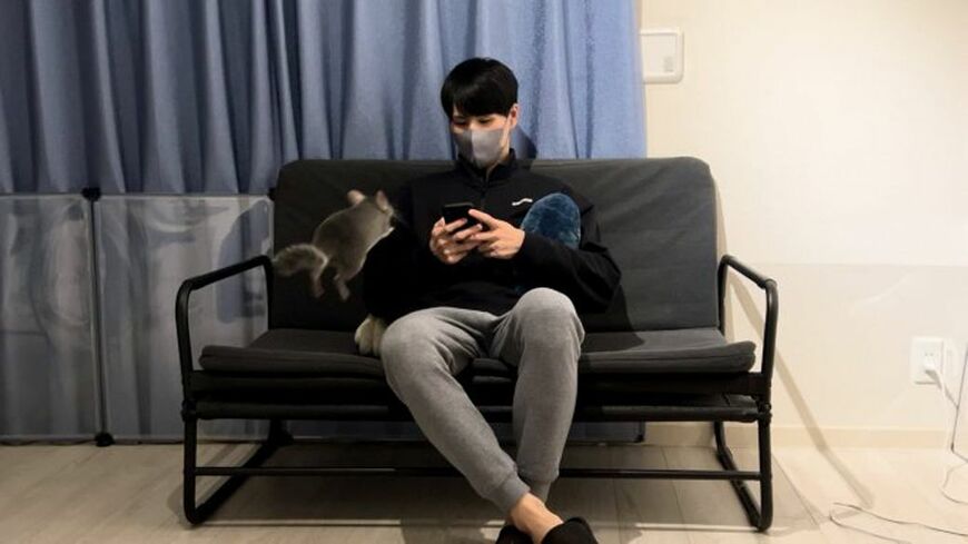 3年半暮らして、少しずつ信頼関係を築いた一真さんとペペくん（写真：一真さん提供）