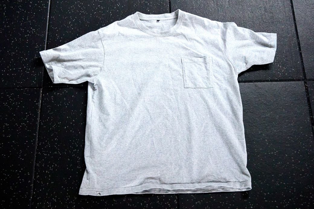 平置きしたところ