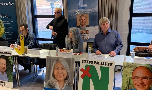 2021年秋、朋子さんはロラン市議会議員選挙に立候補した（写真：朋子さん提供）