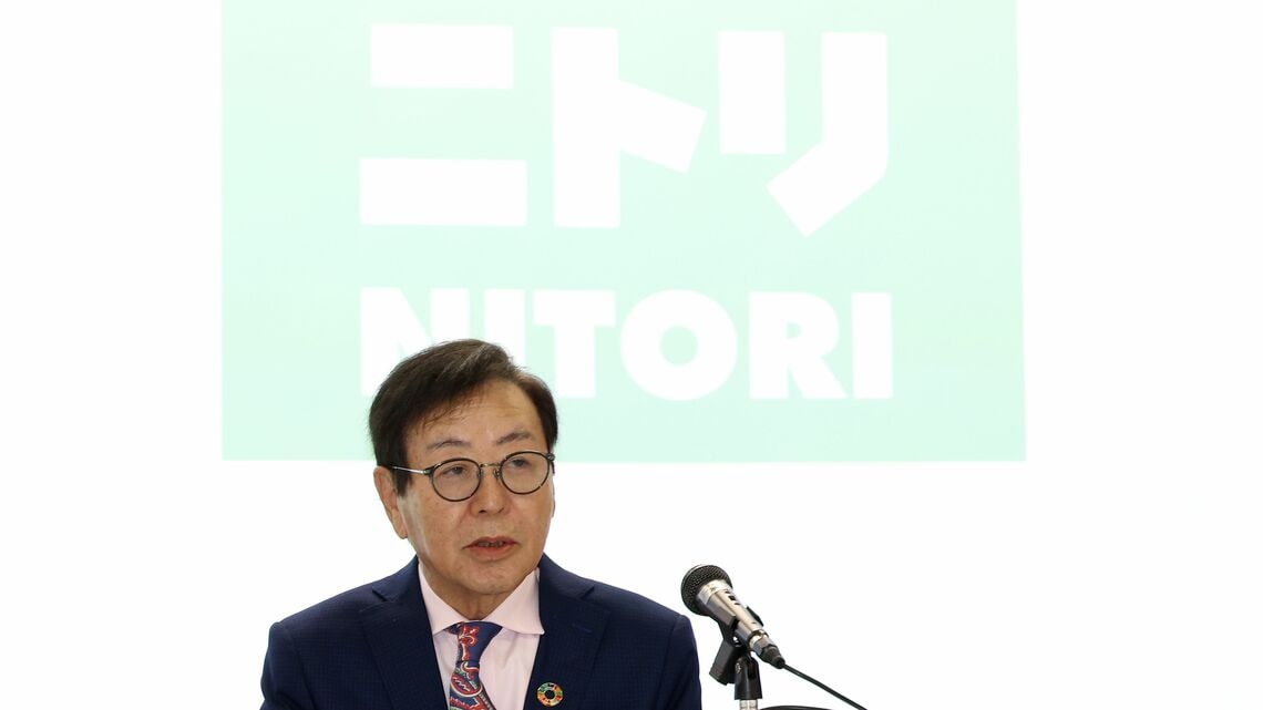 ニトリHDを創業し、家具最大手へと成長させた似鳥昭雄会長(撮影:尾形文繁)