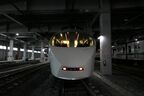 尾灯を点灯させた状態