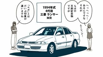 1994年式４代目「三菱 ランサー MR」